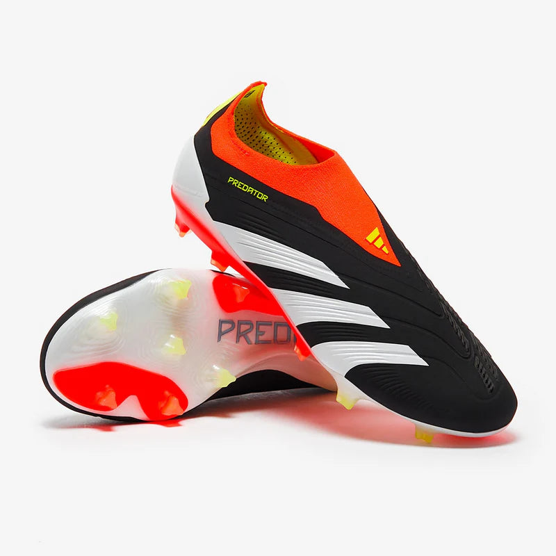 נעלי כדורגל מקצועיות אדידס - ADIDAS PREDATOR ELITE LACELESS “SOLAR ENERGY” FG