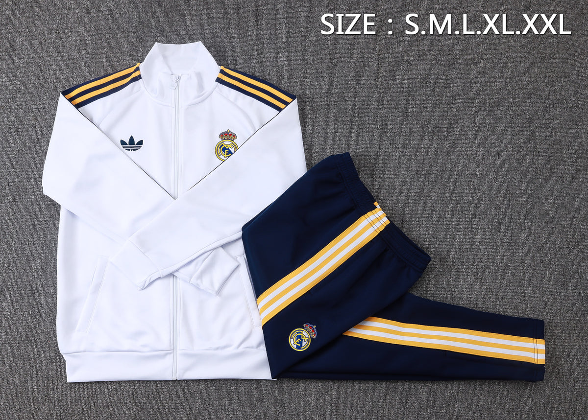 חליפת ג'קט ריאל מדריד - Real Madrid Jacket Suit