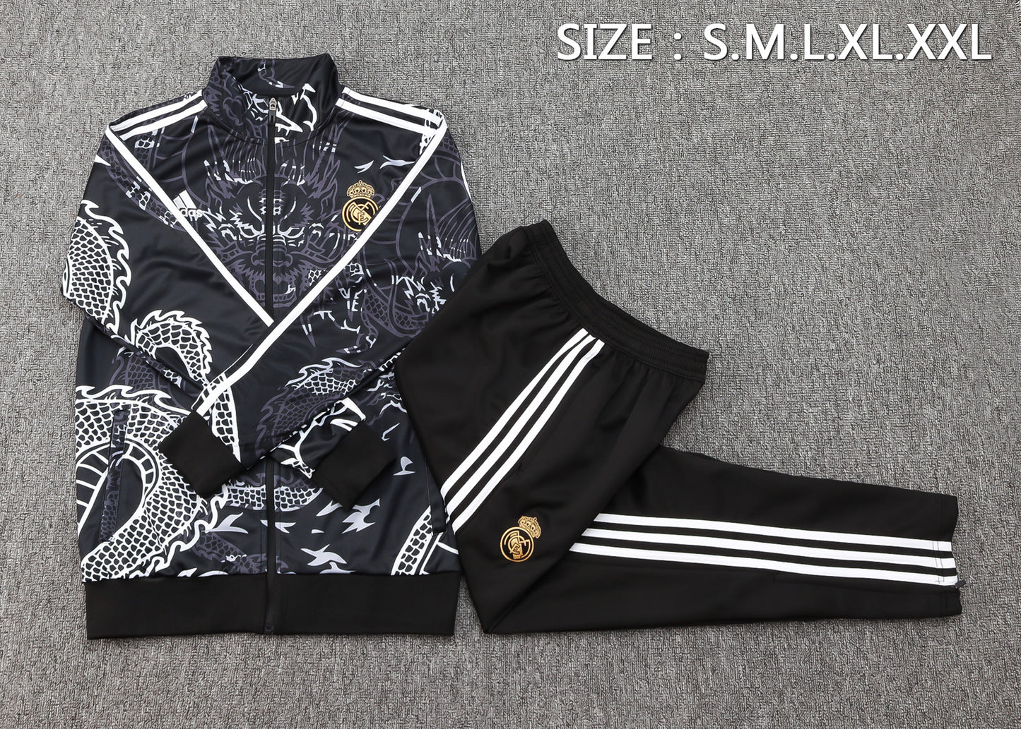 חליפת ג'קט ריאל מדריד - Real Madrid Jacket Suit