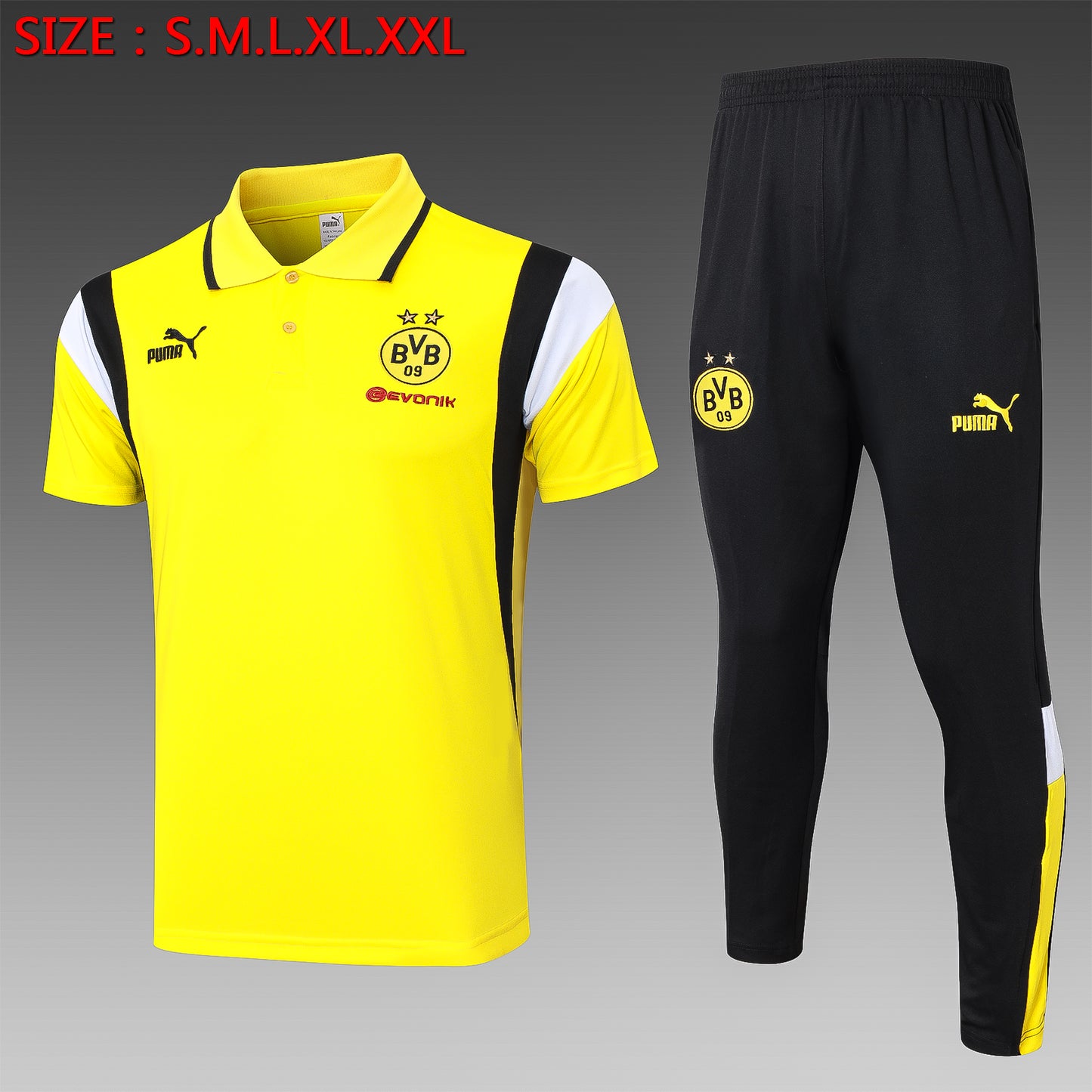 בורוסיה דורטמונד חליפת פולו - Borussia Dortmund Polo Suit