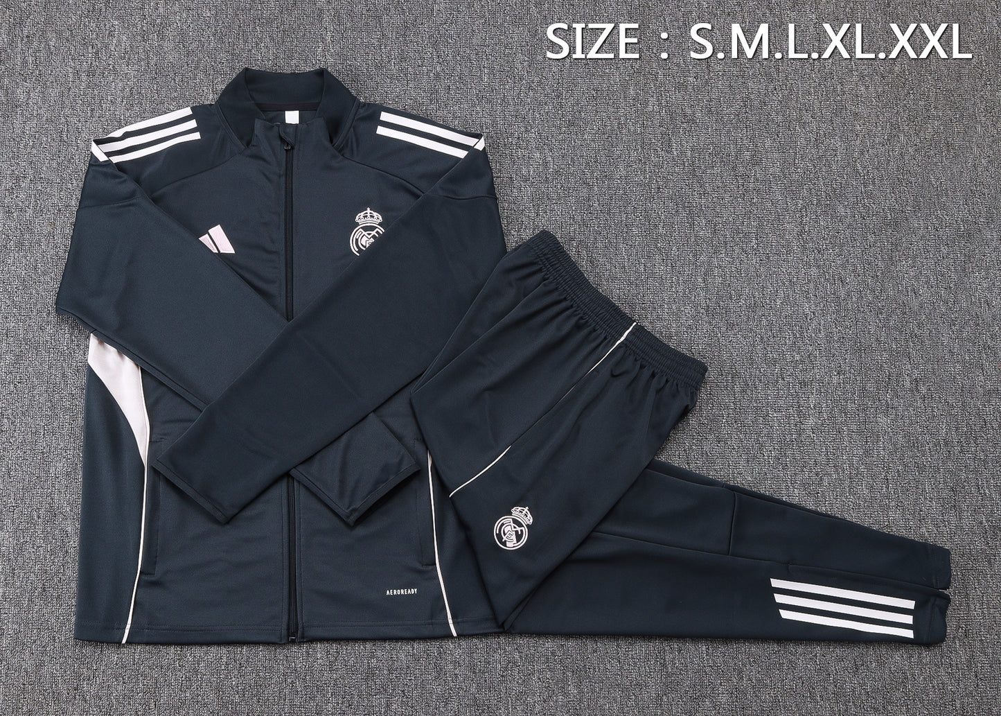 חליפת ג'קט ריאל מדריד - Real Madrid Jacket Suit