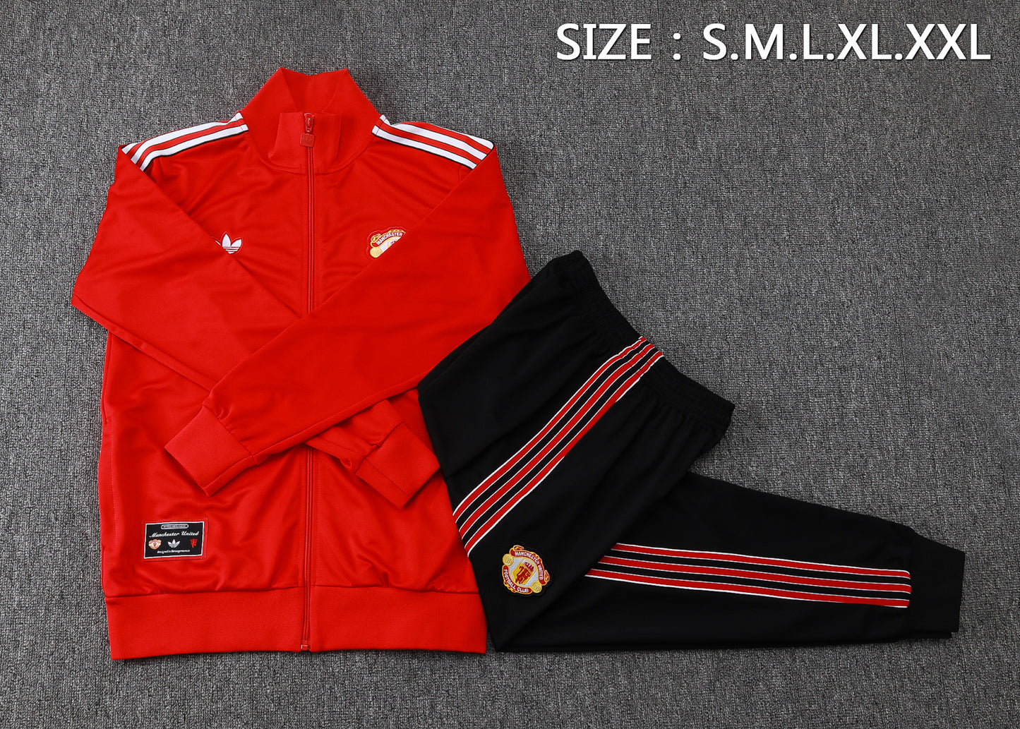 חליפת ג'קט מנצ'סטר יונייטד- Manchester United Jacket Suit