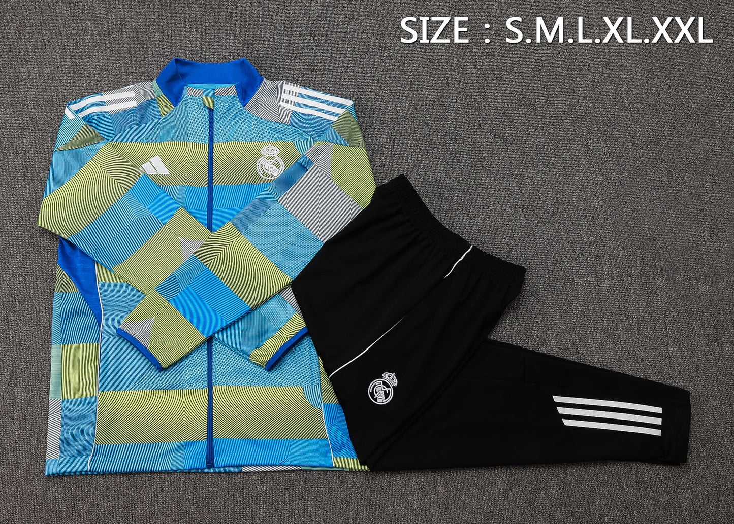 חליפת ג'קט ריאל מדריד - Real Madrid Jacket Suit