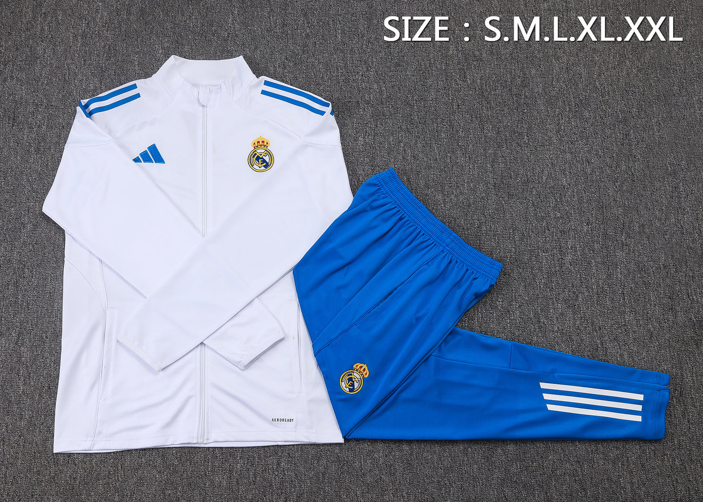 חליפת ג'קט ריאל מדריד - Real Madrid Jacket Suit