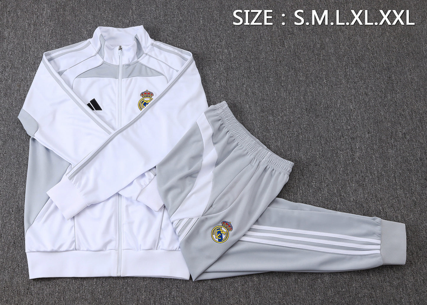 חליפת ג'קט ריאל מדריד - Real Madrid Jacket Suit