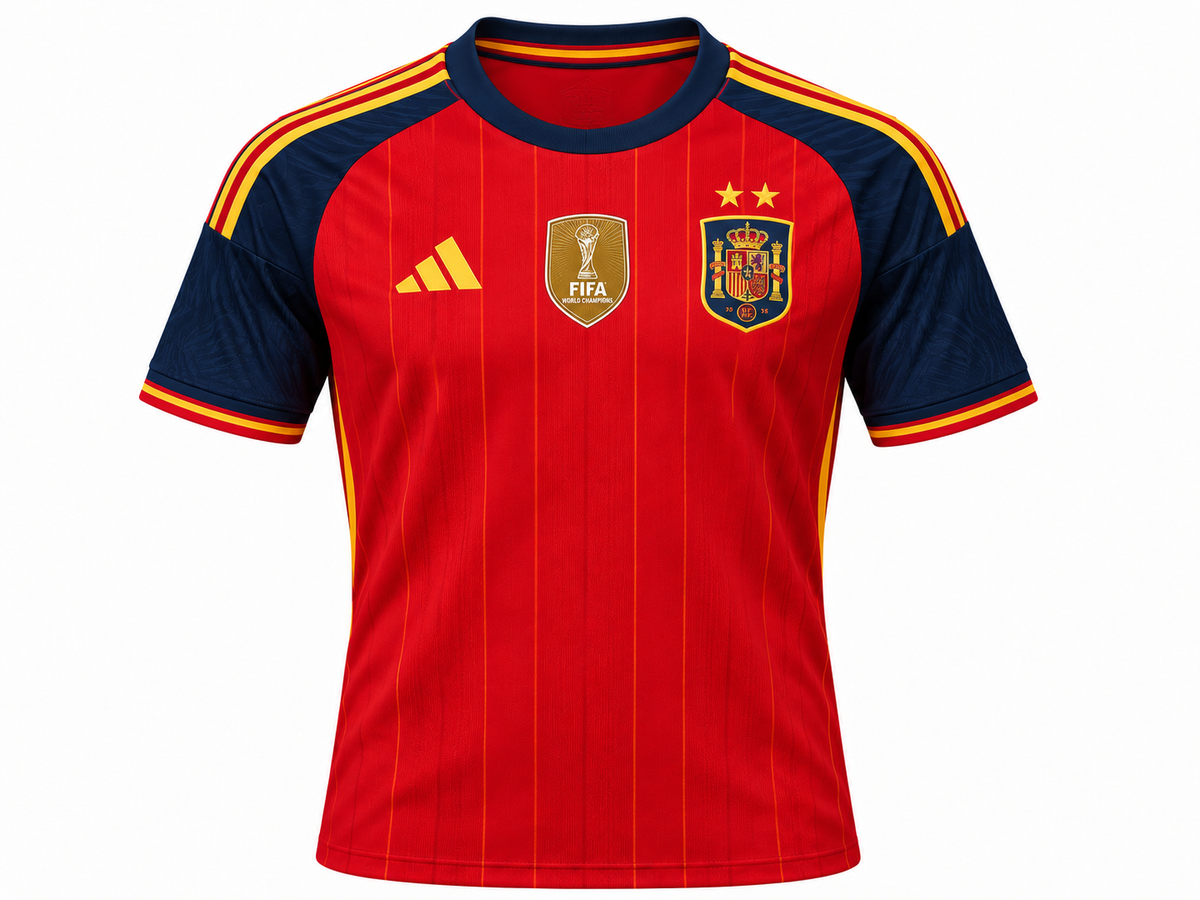 חולצת בית ספרד - Spain Home Jersey